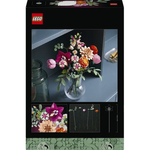 LEGO Botanicals - Buquê de Flores Cor-de-Rosa Elegante - 10342