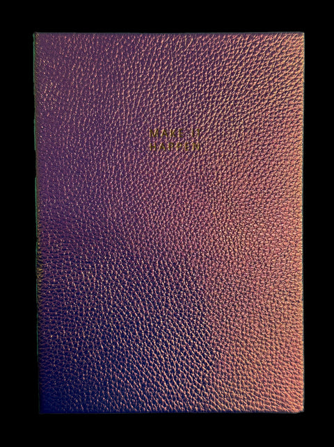 Caderno A5 Glitter Fabulousrainbow