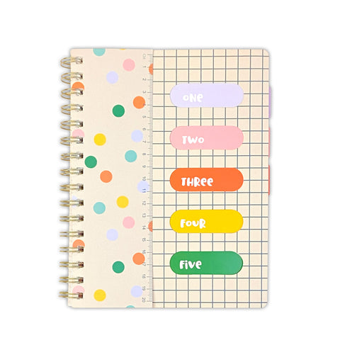 Caderno A5 Fabulousrainbow