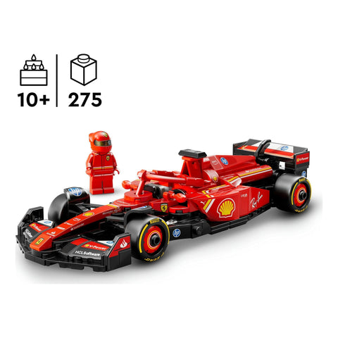 LEGO Speed Champions - Carro de Corrida Ferrari SF-24 F1 - 77242