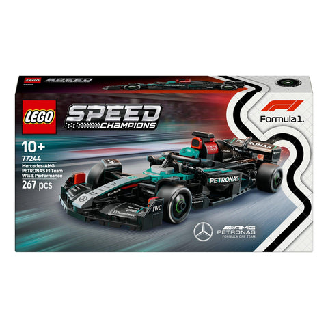 LEGO Speed Champions - Carro de Corrida Mercedes-AMG F1 W15 - 77244