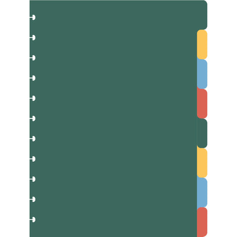 Separador para Caderno Smart Cartão A4 Com 8 Divisórias Note!