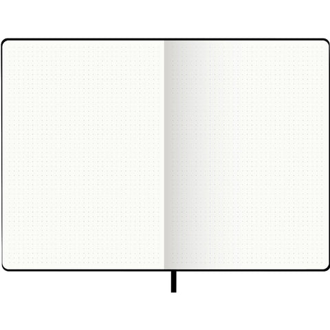 Caderno Agrafado B5 Capa dura com Elástico Preto Note!