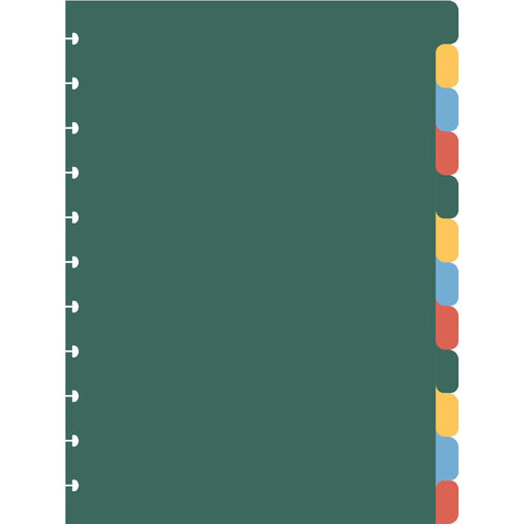 Separador para Caderno Smart Cartão A4 Com 12 Divisórias Note!