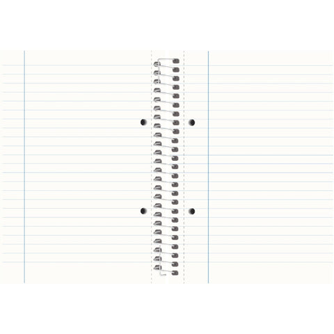 Caderno Espiral A5 Capa Dura Cinzenta Pautado Note!