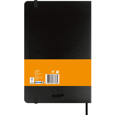 Caderno Agrafado B5 Capa Dura com Elástico Liso Note!