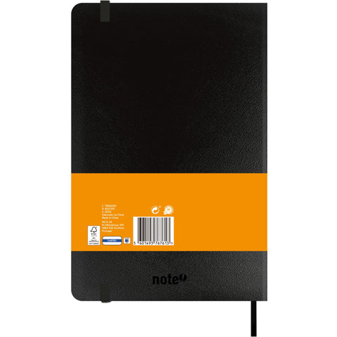 Caderno Agrafado B5 com Elástico Pautado Note!