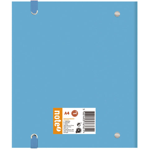 Pasta Arquivo A4 Com Recarga 100 Folhas 100G Colors Note