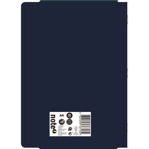 Caderno Agrafado A4 48 Folhas Pautado 2Em1 Note!