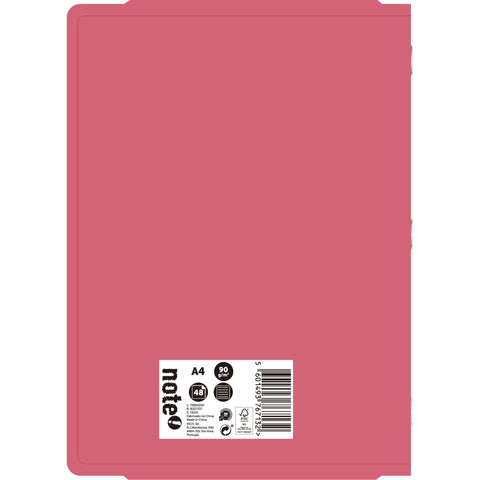 Caderno Agrafado A4 48 Folhas Pautado 2Em1 Note!
