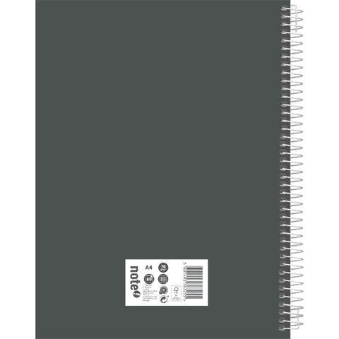 Caderno Espiral A4 Quadriculado Tecnoline Note!