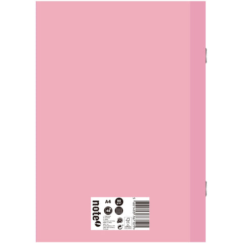 Caderno Agrafado A4 48 Folhas 90Gr Pautado Pastel Note!