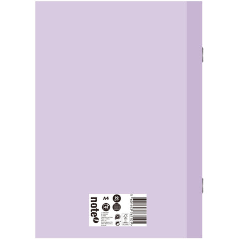 Caderno Agrafado A4 48 Folhas 90Gr Pautado Pastel Note!