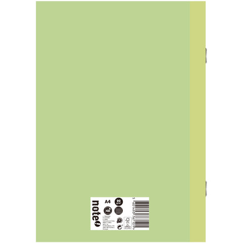 Caderno Agrafado A4 48 Folhas 90Gr Pautado Pastel Note!