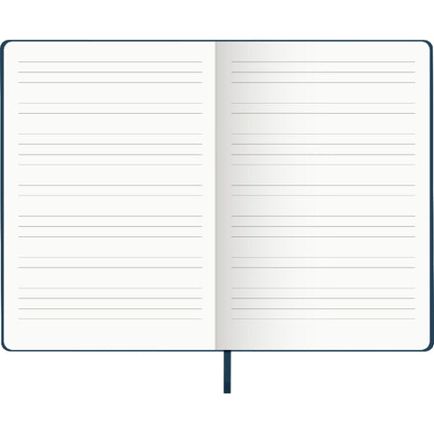 Caderno Agrafado B5 com Fecho Universitário Pautado Note!