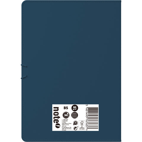 Caderno Agrafado B5 com Fecho Universitário Pautado Note!