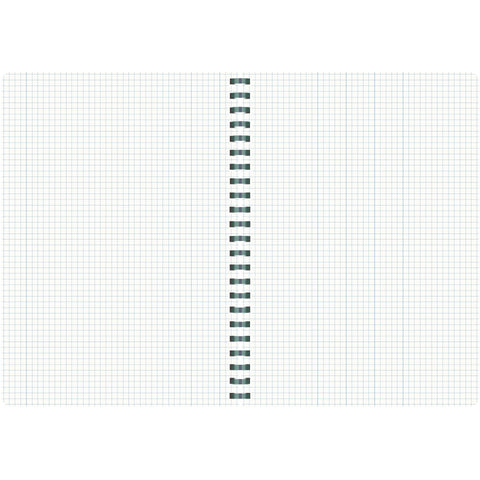 Caderno Espiral A4 Capa Soft Universitário Quadriculado (várias opções) Note!