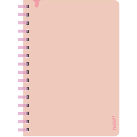 Caderno Espiral A5 Quadriculado Soft (várias cores) Note!