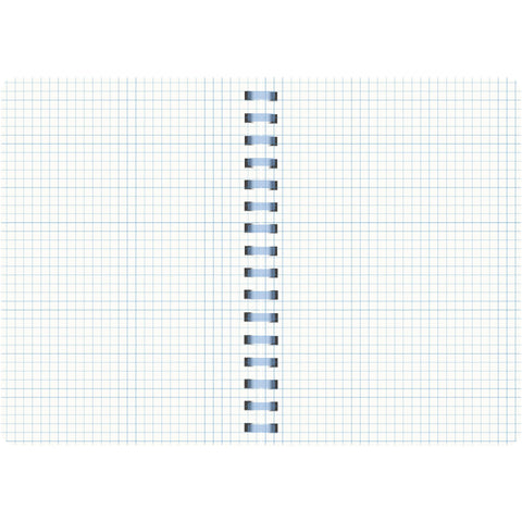 Caderno Espiral A5 Soft 80 Folhas 80G Quadriculado Note!