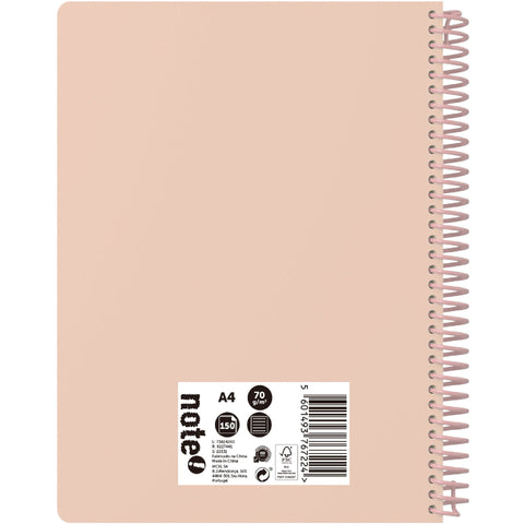 Caderno Espiral A4 Pautado (várias opções) Note!