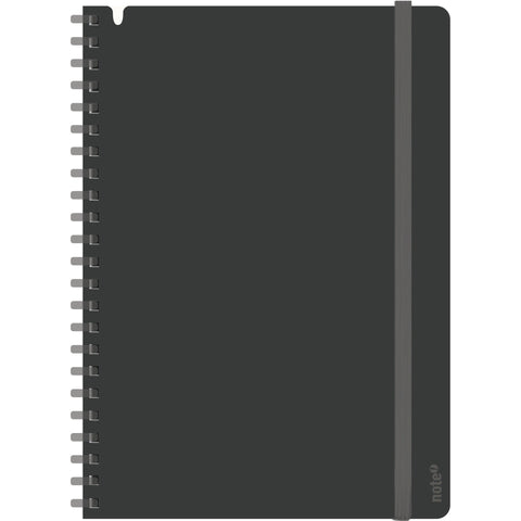 Caderno Espiral A4 Capa Soft com Elástico Universitário Pautado (várias opções) Note!