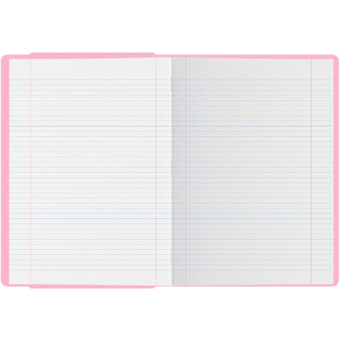 Caderno Agrafado A4 Pautado 2 em 1 Pastel (várias cores) Note!