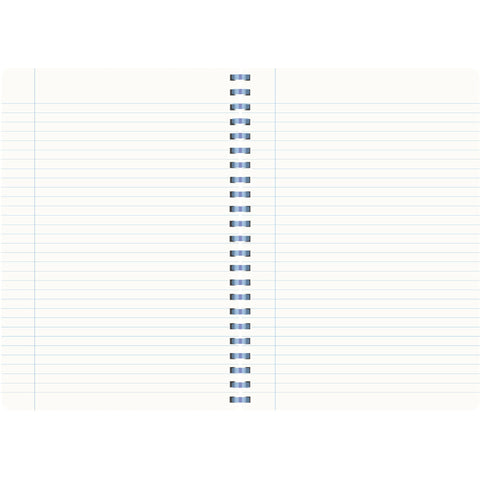 Conjunto Caderno Espiral A4 Kraft Soft 80 Folhas 80G Pautado 2 Unidades Note!