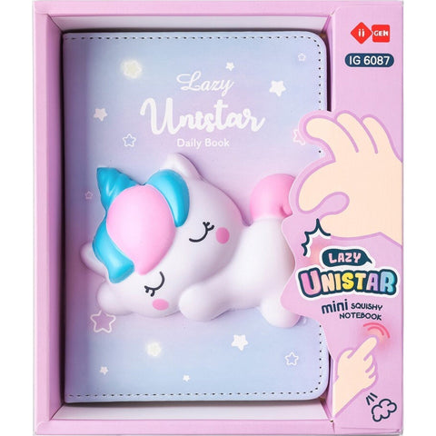 Caderno Gift Squishy A6 Lazy Stars Unistar