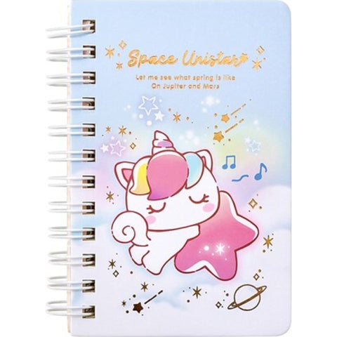 Caderno Gift A7 Lazy Stars Unistar