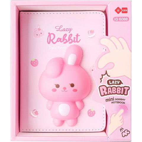 Caderno Gift A6 Squishy Lazy Rabbit