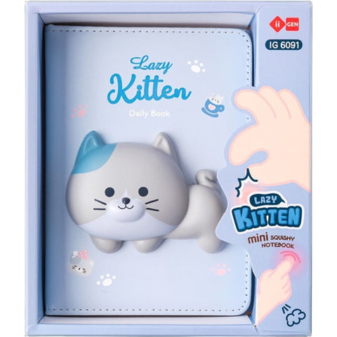 Caderno Gift A6 Squishy Lazy Kitten