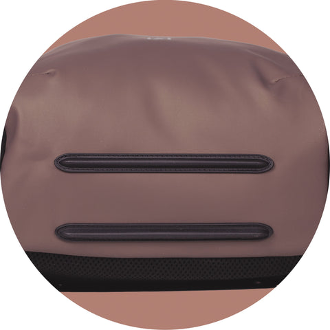 Mochila Roll Top Oxfbag Rpet Castanho Oxford