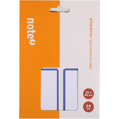 Etiquetas Adesivo 41*65Mm Azul 24 Unidades Note!