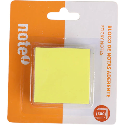 Bloco Notas Aderente 300 Folhas 51*51Mm Note!