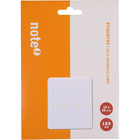 Etiquetas Adesivo 13*38Mm 189 Unidades Note!