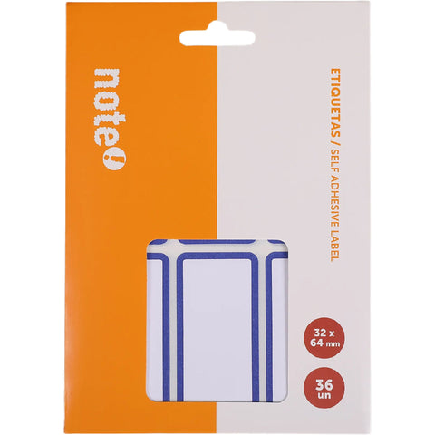 Etiquetas Adesivo 32*64Mm 36 Unidades Note!
