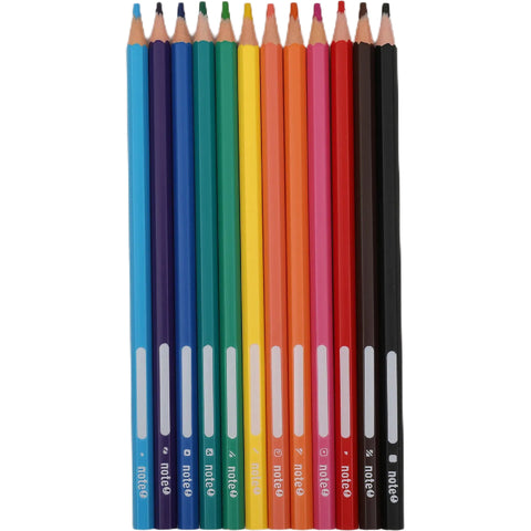 Lápis Cor Resina 12 Unidades Note!