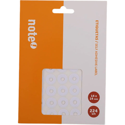 Etiquetas Adesivo Reforco 224 Unidades Note!