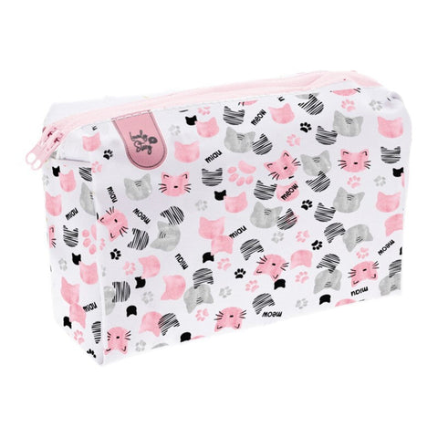 Necessaire Com Dois Fechos - Ice Miau