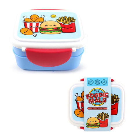 Caixa Lanche com Talheres - Foodiemals