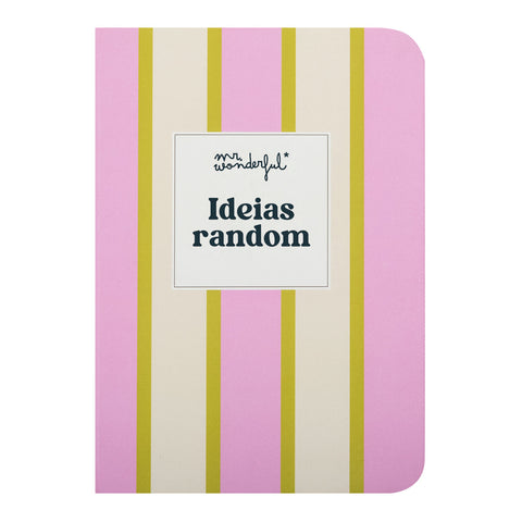Caderno A6 - Ideias Random