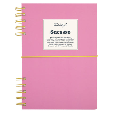 Caderno A5 - Sucesso