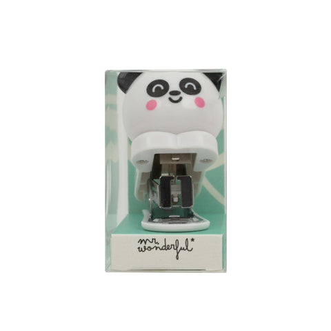 Mini Agrafador - Panda