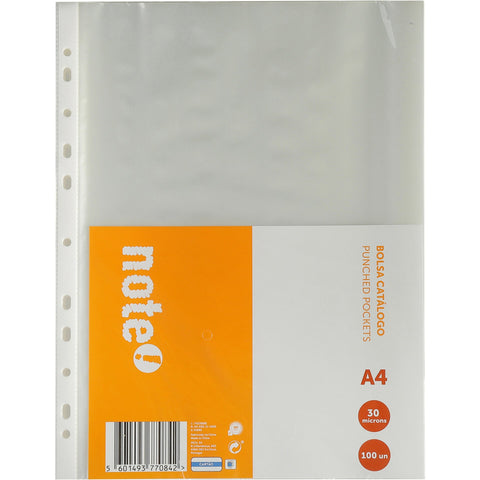 Bolsa Catálogo A4 30 Microns 100 Unidades Note!