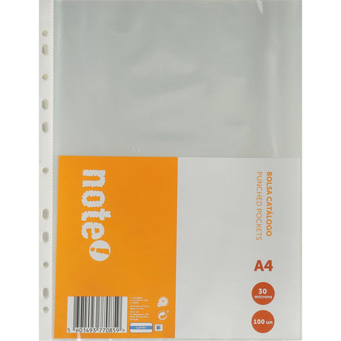 Bolsa Catálogo Cristal 30 Microns 100 Unidades Note!