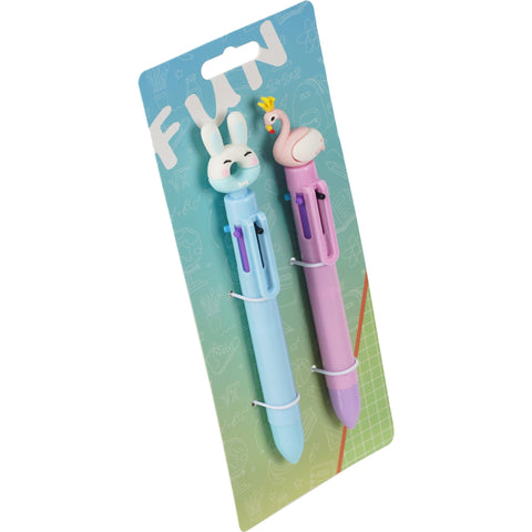 Esferográfica 4Cores 2 Unidades