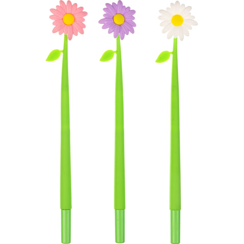 Esferográfica Tinta Gel Flex Flor