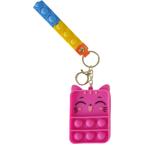 Porta Chaves Bubbles Gato