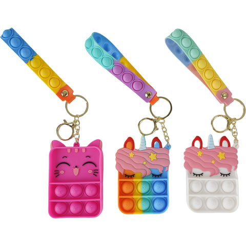 Porta-Chaves Bubbles Gato (várias opções)