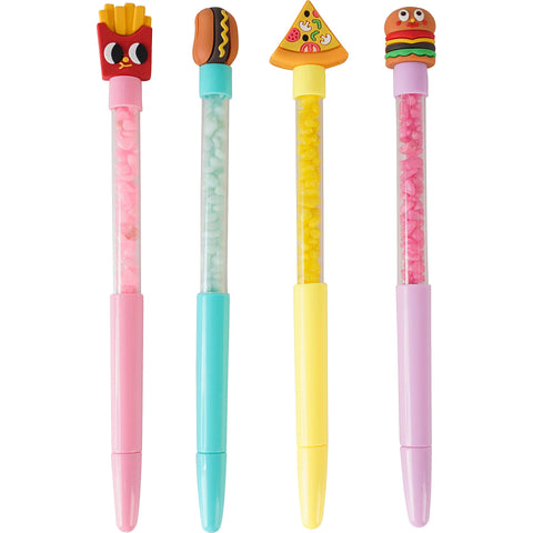 Esferográfica 20Cm Food 4 Unidades